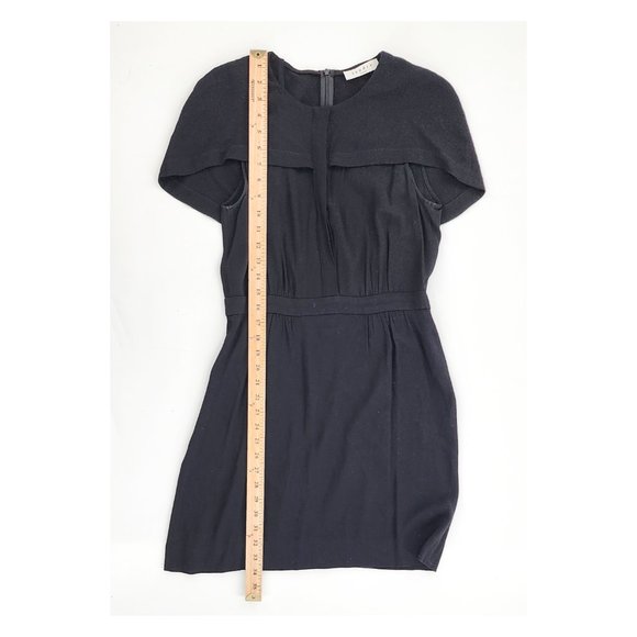 SANDRO Sleeveless Cape Shirt Dress - Picture 8 of 8